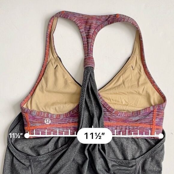 Lululemon Practice Freely Tank Deep Coal Wee Are From Space Black March Multi 4 - Picture 6 of 8